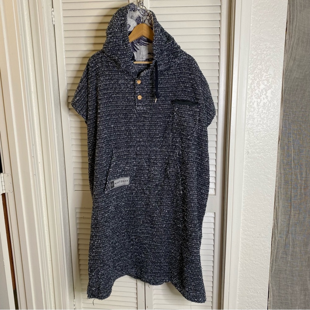West Path Surf Coat Cotton Terry Cloth Size Large/XL